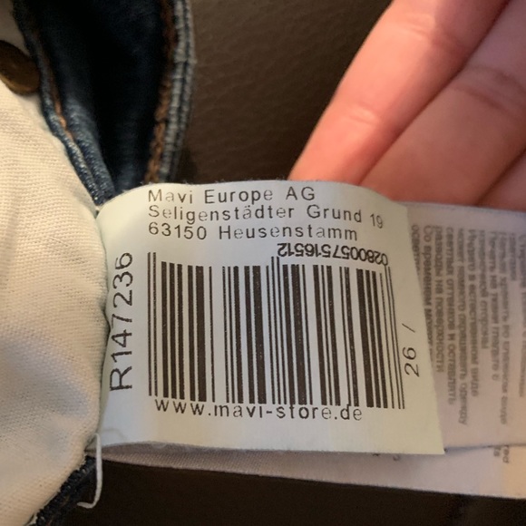 Women’s Mavi Skinny Ankle Jeans - Picture 8 of 8